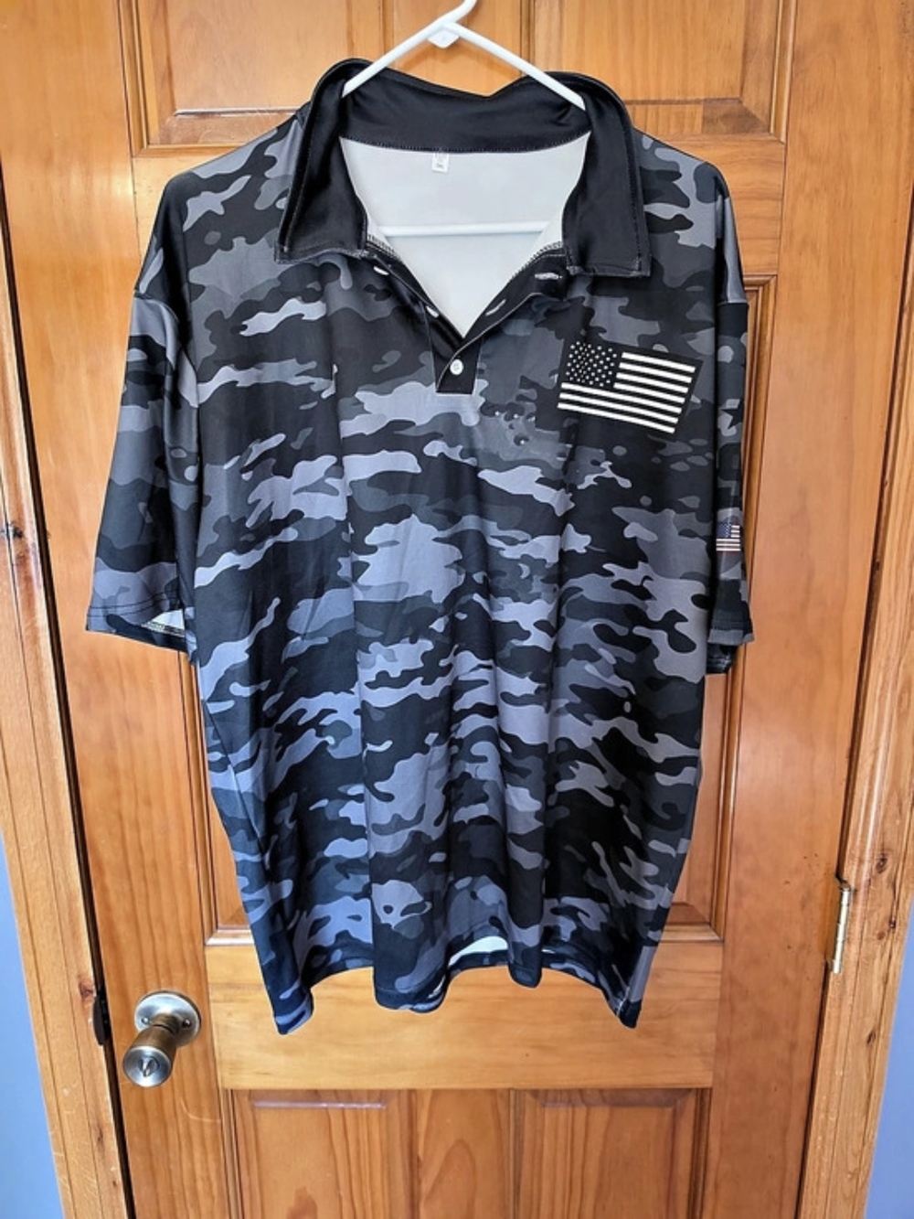 Men's Camo Polo Shirt Size 3XL Like New